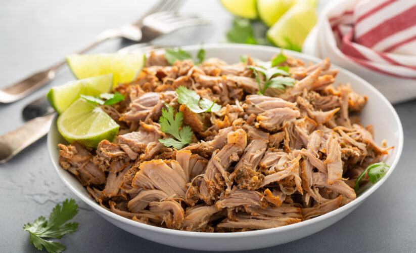 Kalua Pork with Cilantro Lime Rice