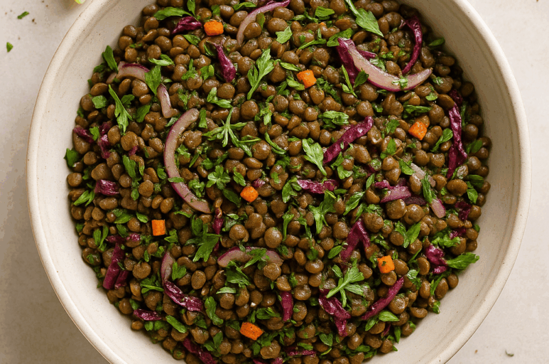 Lentil Salad with Garden Herbs