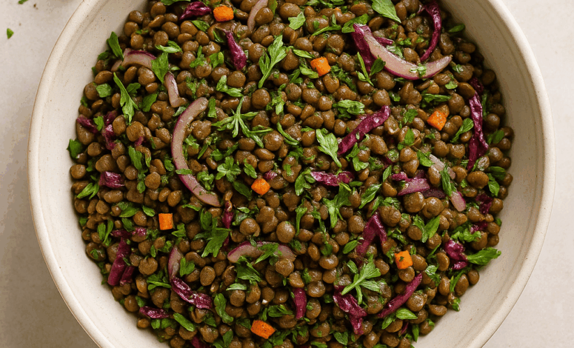 Lentil Salad with Garden Herbs