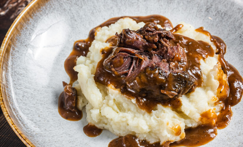 Garlic Braised Beef Shank