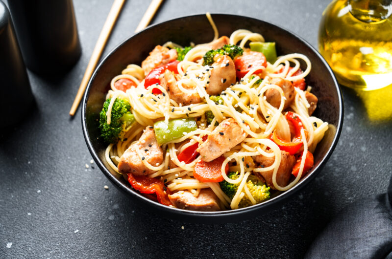 Teriyaki Chicken Noodle Bowl