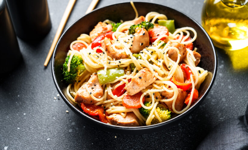 Teriyaki Chicken Noodle Bowl