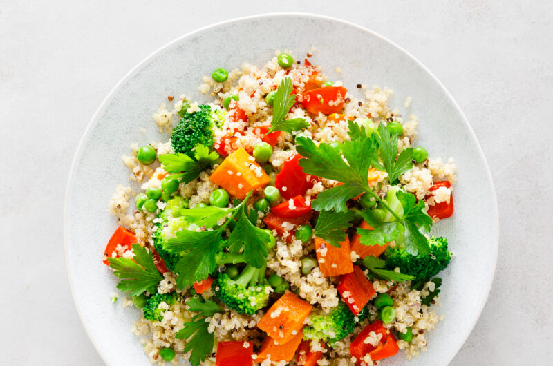 Quinoa and Broccoli Salad