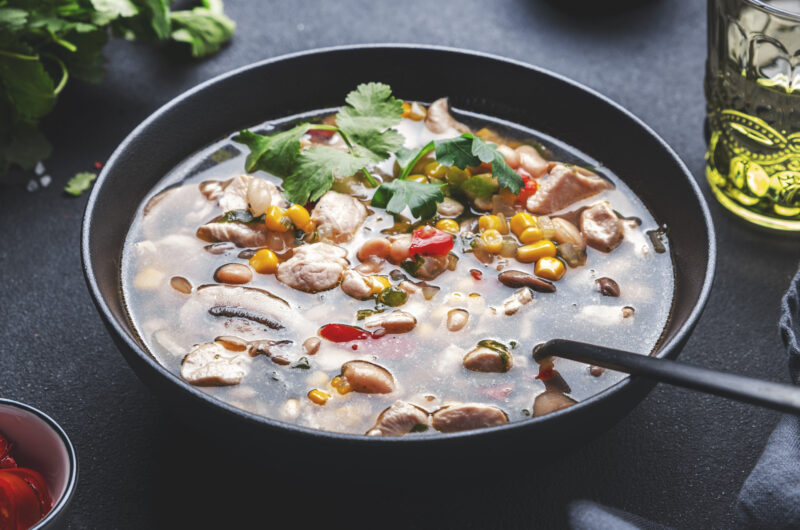 Southwest Chicken Soup  