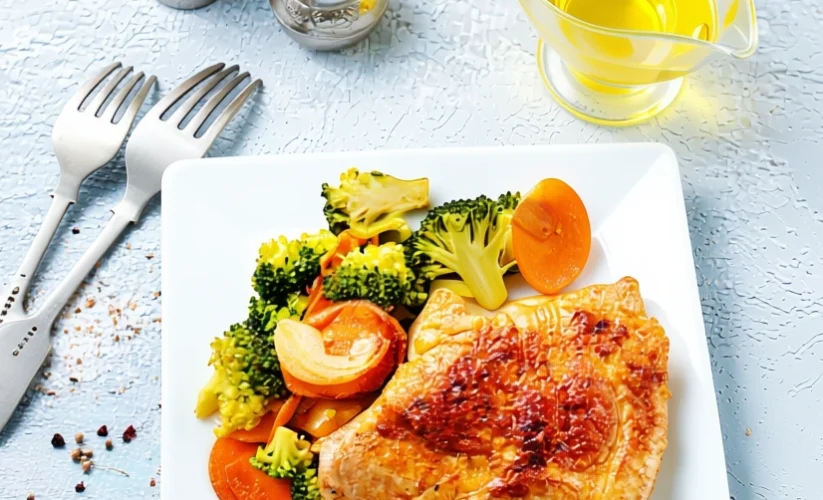 Whole Roast Chicken & Seasonal Vegetables