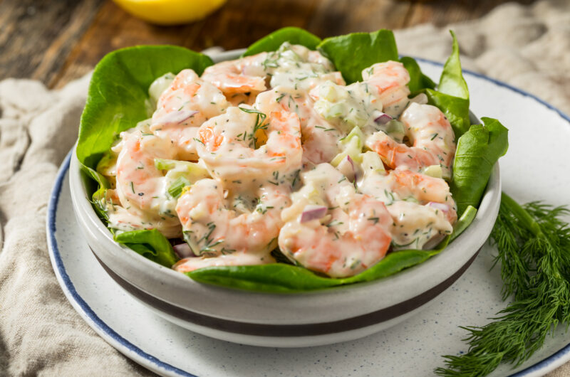 Shrimp Salad with Cucumber & Fresh Herbs